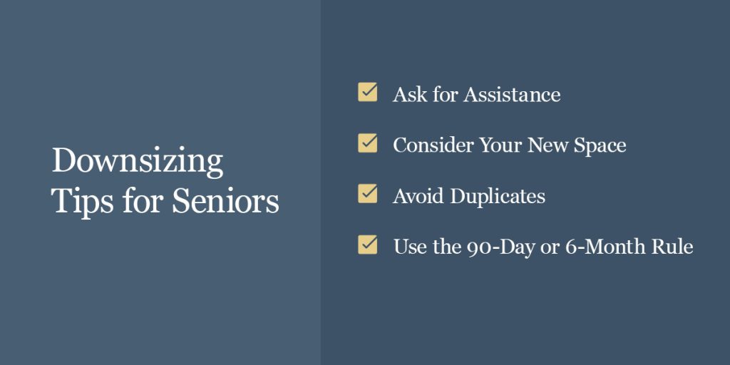 Downsizing Tips & Checklist for Seniors