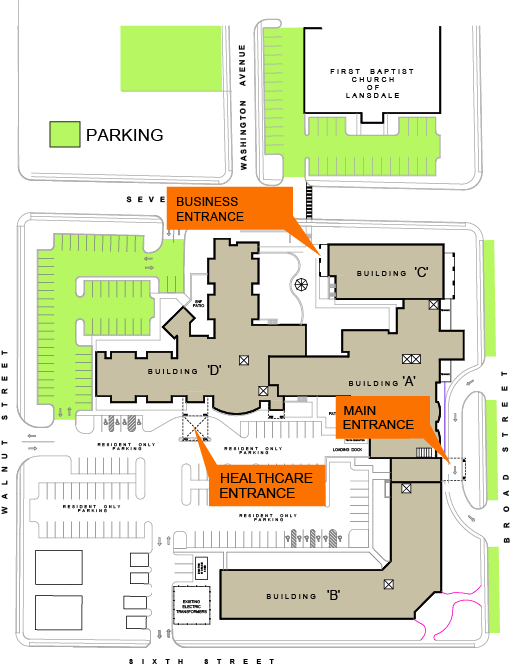 Campus-MapPARKING